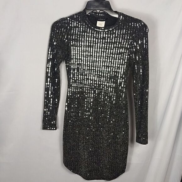 B.Darlin Sequined Party Dress  - Picture 1 of 8